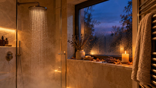 Rituel cocooning d'automne : faire de ta douche un refuge quand les jours raccourcissent
