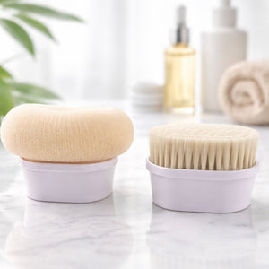 Brosse exfoliation et massage