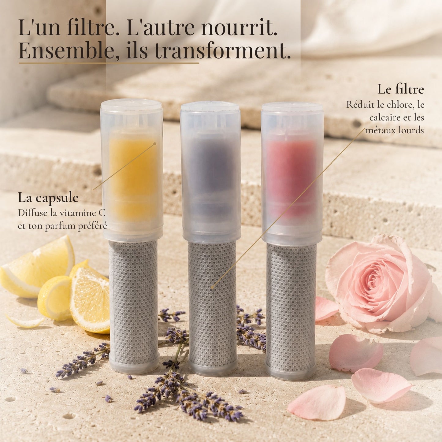 Recharge Rituel EOVAA Filtre ACF + capsule vitaminée parfumée